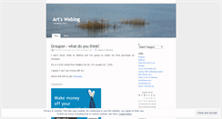 Desktop Screenshot of myartblog.wordpress.com