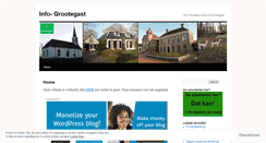 Desktop Screenshot of infogrootegast.wordpress.com