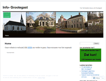 Tablet Screenshot of infogrootegast.wordpress.com