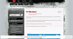 Desktop Screenshot of digitalmindignition.wordpress.com