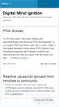 Mobile Screenshot of digitalmindignition.wordpress.com