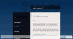 Desktop Screenshot of goldenebiz.wordpress.com