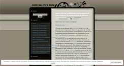 Desktop Screenshot of especialipc.wordpress.com