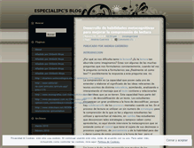 Tablet Screenshot of especialipc.wordpress.com