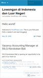 Mobile Screenshot of lowongankerjadankarir.wordpress.com