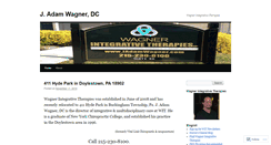 Desktop Screenshot of chiropractorindoylestown.wordpress.com