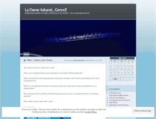 Tablet Screenshot of ladameashantigenrez.wordpress.com