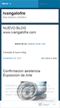 Mobile Screenshot of ivangalofre.wordpress.com