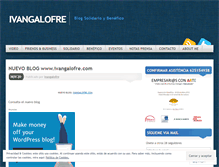 Tablet Screenshot of ivangalofre.wordpress.com