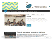 Tablet Screenshot of marketodromo.wordpress.com
