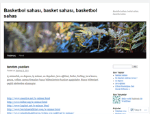 Tablet Screenshot of basketbolsahasi.wordpress.com