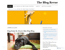 Tablet Screenshot of blogrevue.wordpress.com