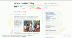 Desktop Screenshot of duendedelsur.wordpress.com