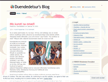 Tablet Screenshot of duendedelsur.wordpress.com