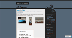 Desktop Screenshot of bazardemaria.wordpress.com