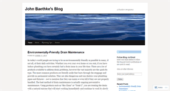 Desktop Screenshot of johnbaethke.wordpress.com