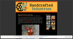 Desktop Screenshot of handcraftedindustries.wordpress.com