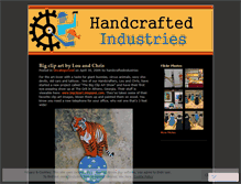 Tablet Screenshot of handcraftedindustries.wordpress.com
