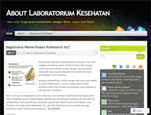 Tablet Screenshot of aboutlabkes.wordpress.com
