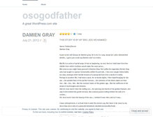 Tablet Screenshot of osogodfather.wordpress.com