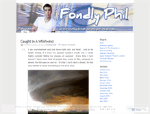 Tablet Screenshot of fondlyphil.wordpress.com