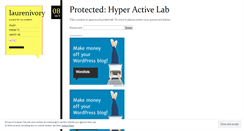 Desktop Screenshot of laurenivory.wordpress.com