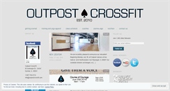 Desktop Screenshot of outpostcrossfit.wordpress.com