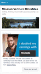 Mobile Screenshot of missionventureministries.wordpress.com