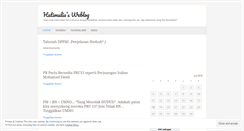 Desktop Screenshot of hatimulia.wordpress.com