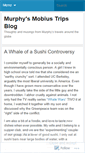 Mobile Screenshot of murphysmobiustrips.wordpress.com