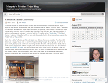 Tablet Screenshot of murphysmobiustrips.wordpress.com