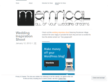 Tablet Screenshot of memrical.wordpress.com