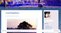 Desktop Screenshot of laurelrusswurm.wordpress.com