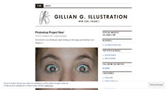 Desktop Screenshot of gillustration.wordpress.com