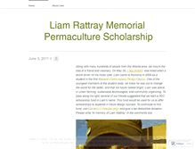 Tablet Screenshot of liamrattraymemorial.wordpress.com