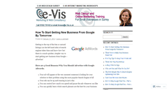 Desktop Screenshot of evismarketing.wordpress.com