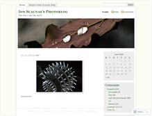Tablet Screenshot of ionscaunas.wordpress.com