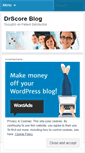 Mobile Screenshot of drscore.wordpress.com