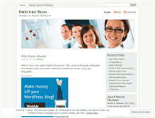 Tablet Screenshot of drscore.wordpress.com