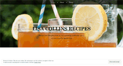 Desktop Screenshot of lisacollinsrecipes.wordpress.com