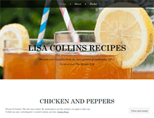 Tablet Screenshot of lisacollinsrecipes.wordpress.com