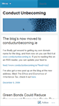 Mobile Screenshot of conductunbecoming.wordpress.com