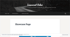 Desktop Screenshot of irreverentbaker.wordpress.com