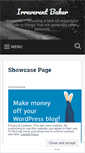 Mobile Screenshot of irreverentbaker.wordpress.com