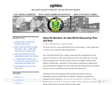 Tablet Screenshot of opt4ec.wordpress.com