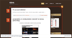 Desktop Screenshot of kb4a.wordpress.com