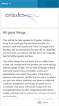 Mobile Screenshot of enlades.wordpress.com