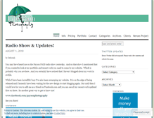 Tablet Screenshot of lifeandrainphotography.wordpress.com