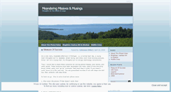Desktop Screenshot of meanderingmissives.wordpress.com