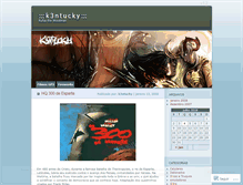 Tablet Screenshot of k3ntucky.wordpress.com